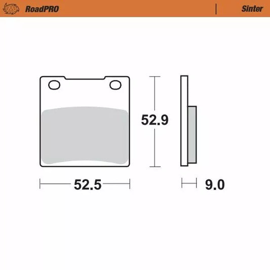 Brake Pad Sinter Rear 401902
