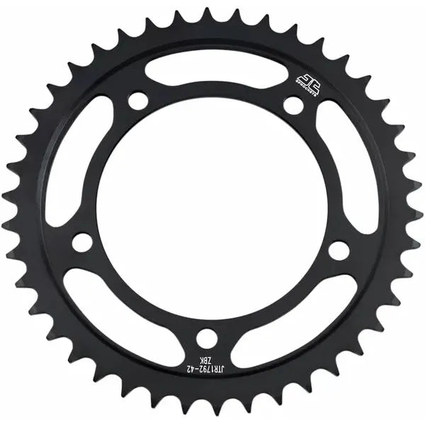 Sprocket Rear 42T 525 Blk Jtr1792.42Zbk