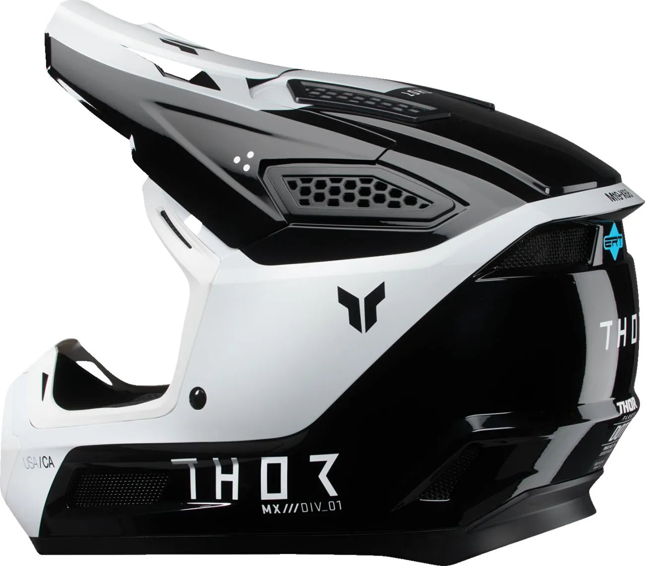 HELMET FLEET STORM BK/WH LG