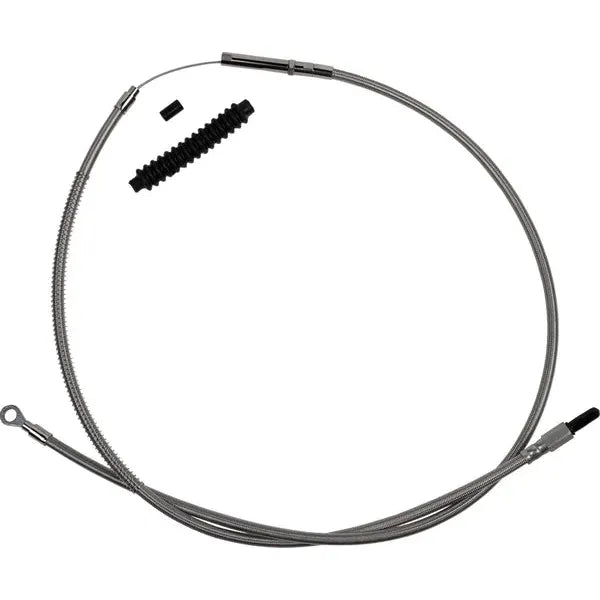 Clutch Cable  Softail Stnl Steel Std