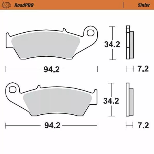 Brake Pad Sinter Front 403901