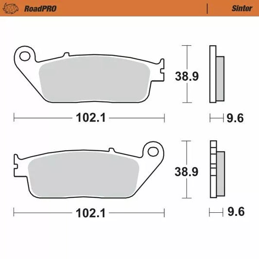 Brake Pad Sinter Front 402601