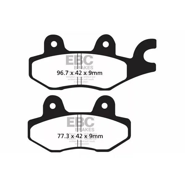 Brake Pad Sfac Series Carbon Fiber Scooter SFAC196