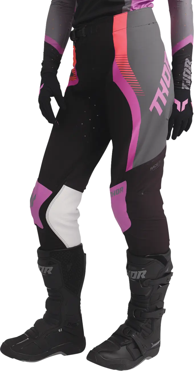 PANTS WOMENS SPORTMODE VELOCITY BLACK/ORCHID 13/14