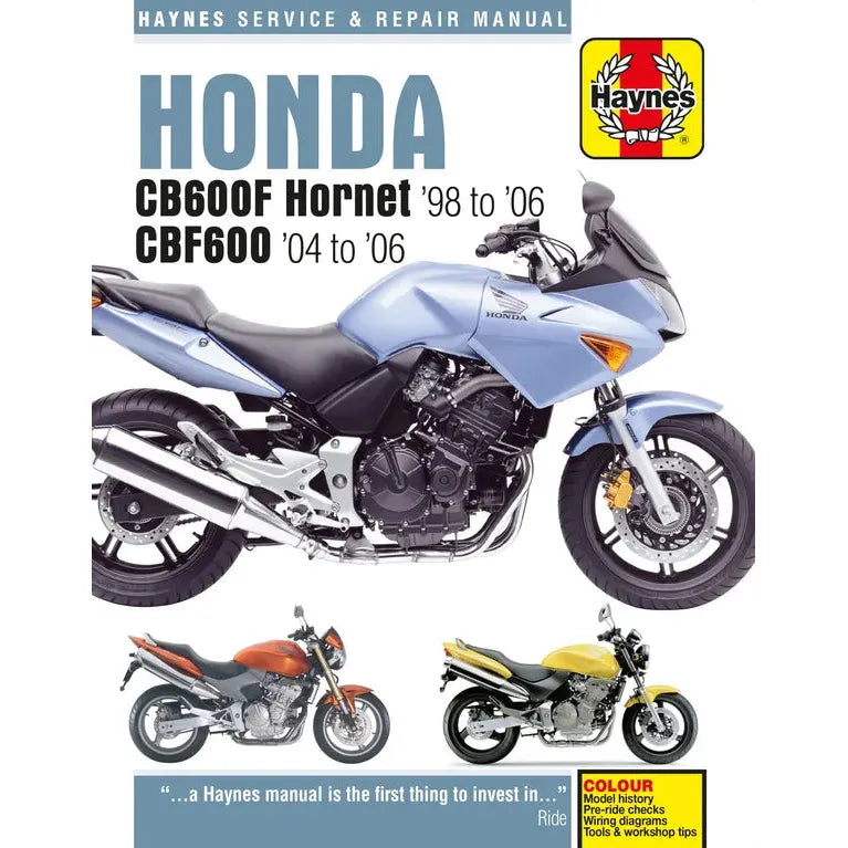 Honda Cb600F Hornet Manual
