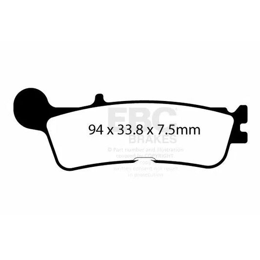 Brake Pad Carbon Tt Offroad FA755TT