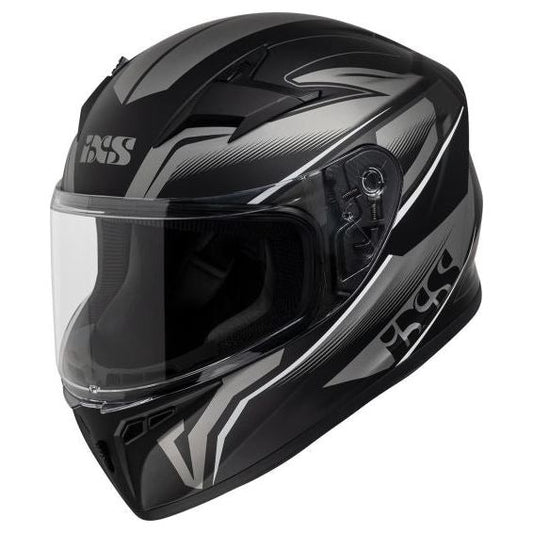 Kids Full-face Helmet iXS136 2.0 Black/Grey Matt
