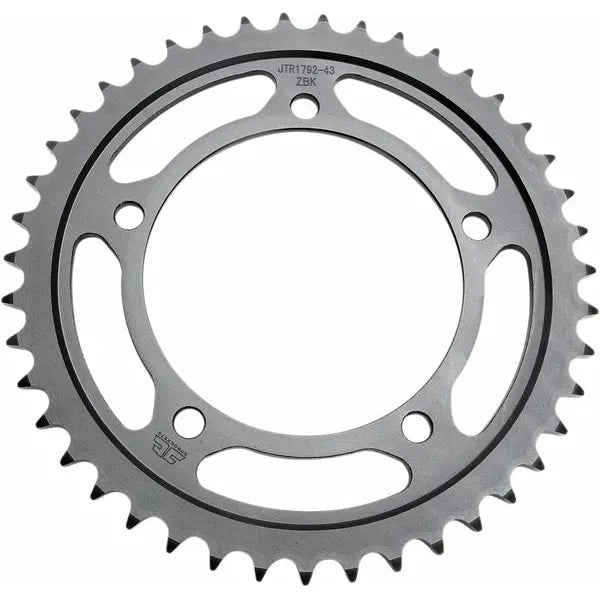 Sprocket Rear 43T 525 Blk Jtr1792.43Zbk