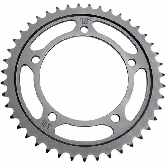 Sprocket Rear 43T 525 Blk Jtr1792.43Zbk