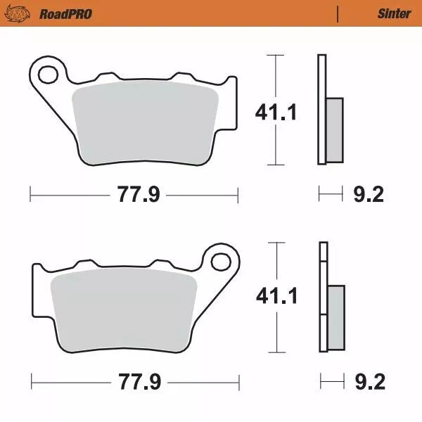 Brake Pad Sinter Rear 403402