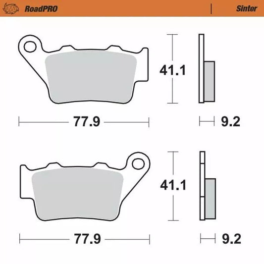 Brake Pad Sinter Rear 403402