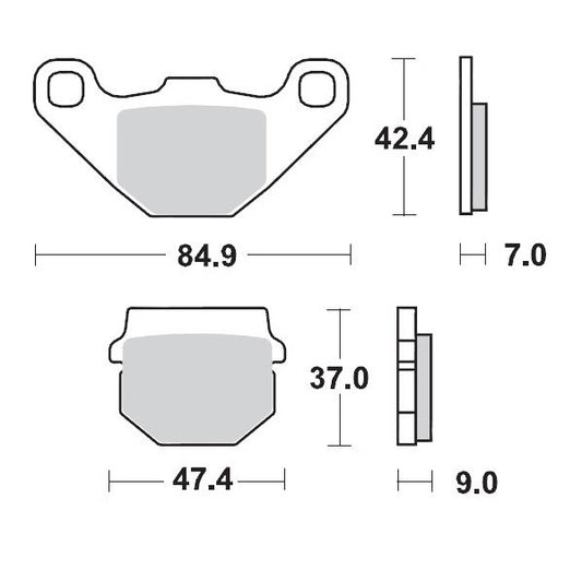 Brake Pad Racing 090111