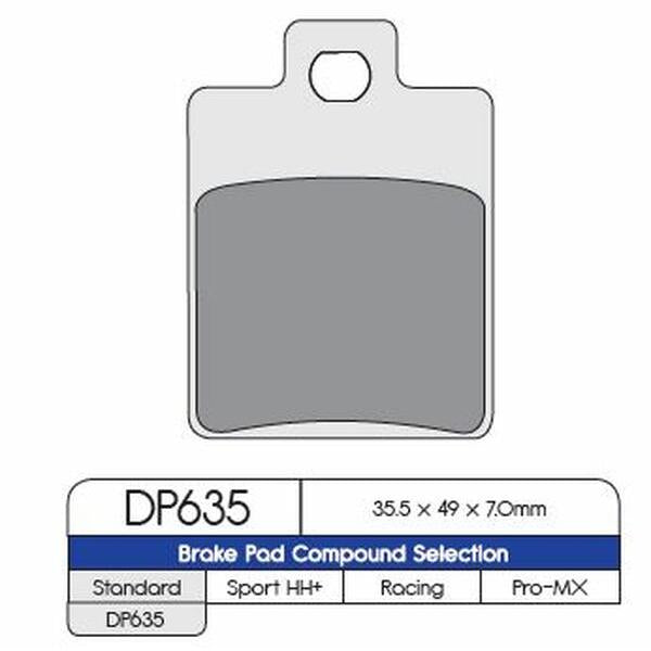 Brake Pad Ben Piag Gil Mal Dp635