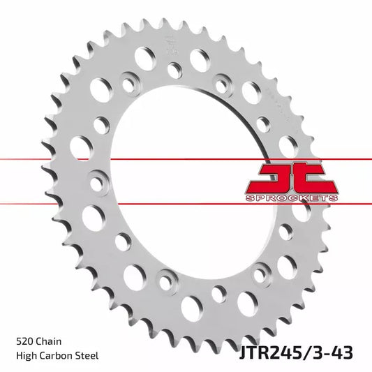 Sprocket Rear 43T 520 Jtr245/3.43