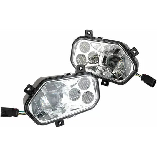 Led Headlight Rzr800/9 Cl 100-3351-Pu