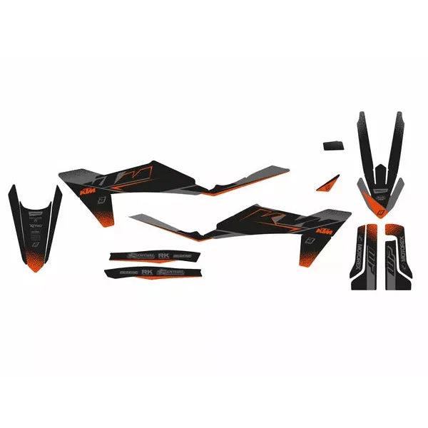 Graphic Kit Matblk Ktm 23 2548Y