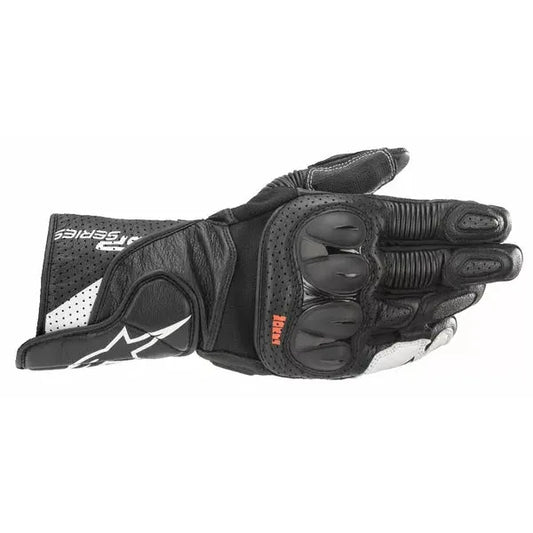 SP-2 v3 Leather Gloves Black/White
