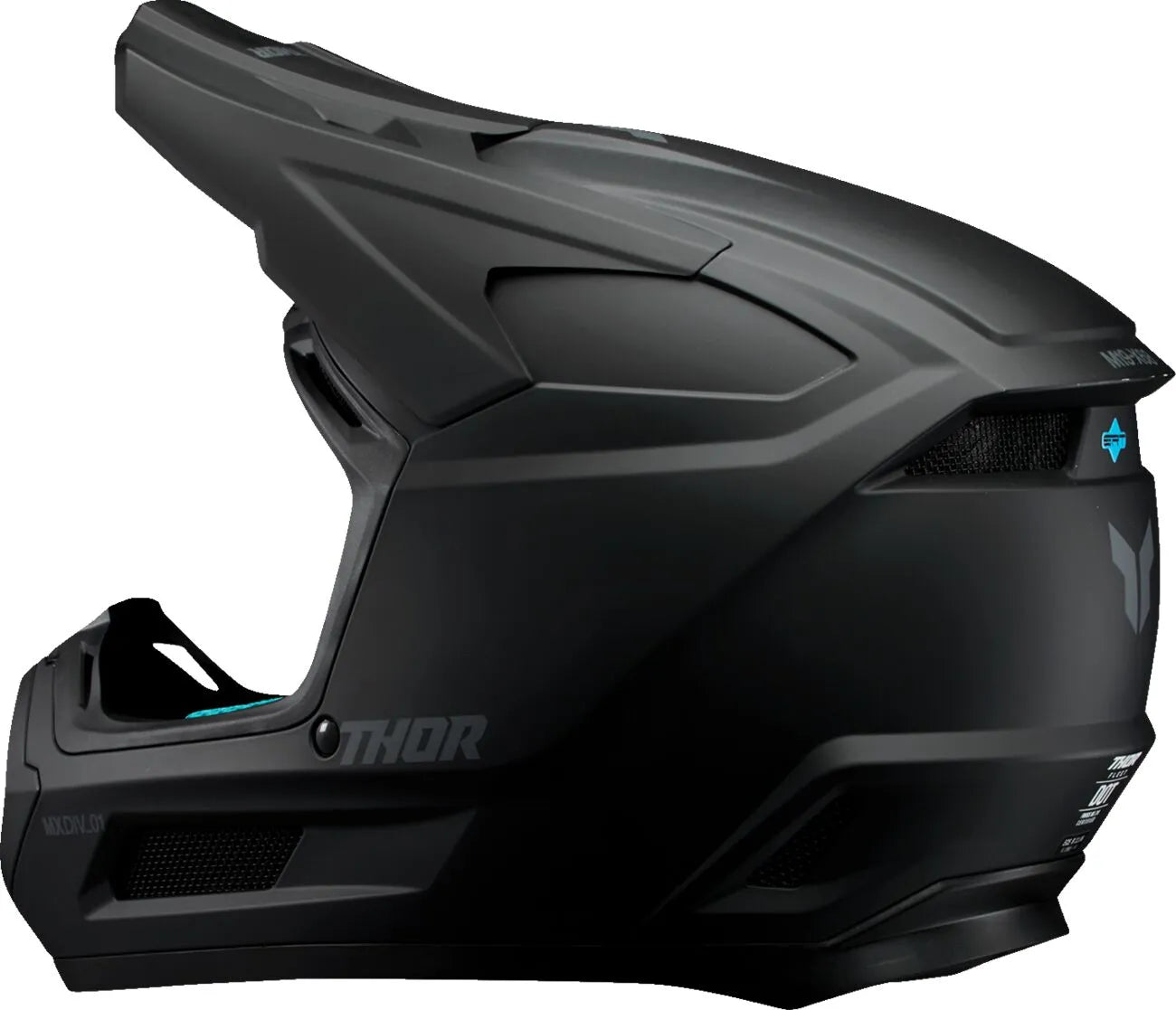 HELMET FLEET YTH BLACKOUT MATTE L