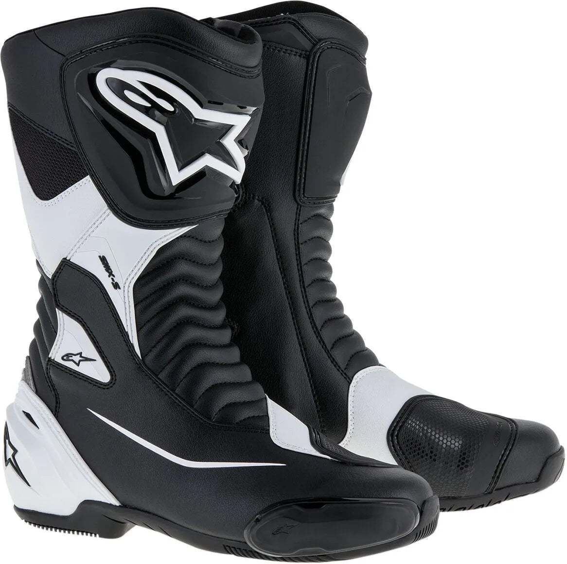 BOOT SMX-S BLACK/WHITE 45