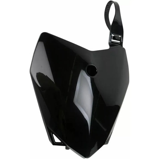 Front #Plate Klx110 10-17 Blk Ka04718#001