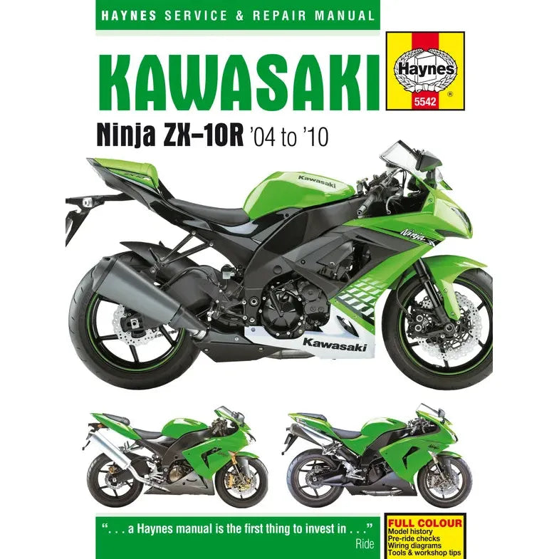Kawasaki Ninja Zx-10R 04 Manual