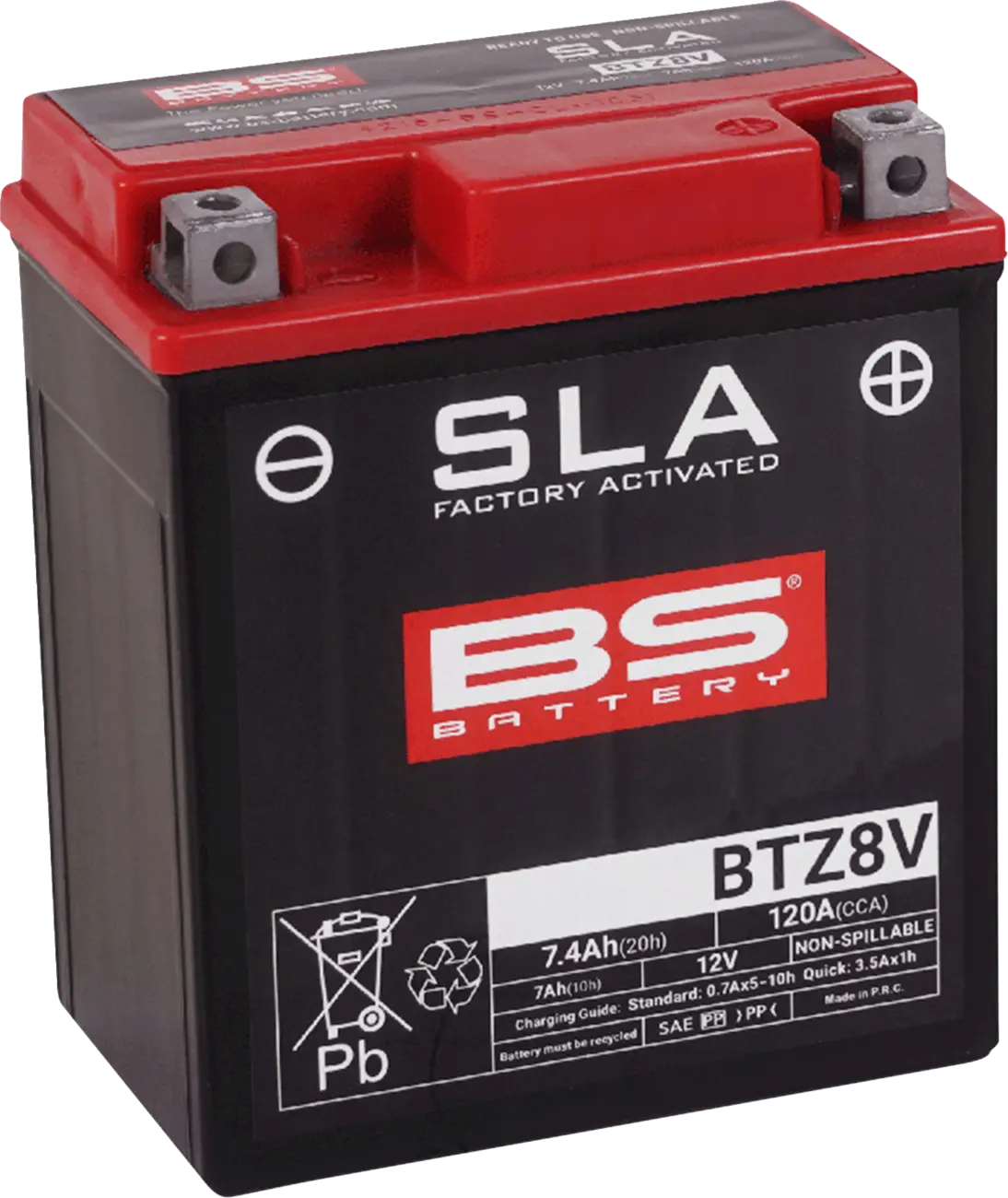 BATTERY BTZ8V SLA