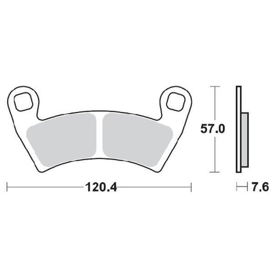 Brake Pad Nitro 098221