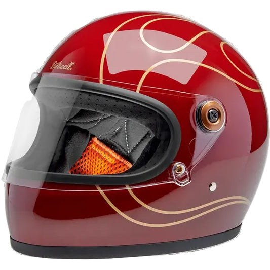 Gringo S Helmet Red Flames