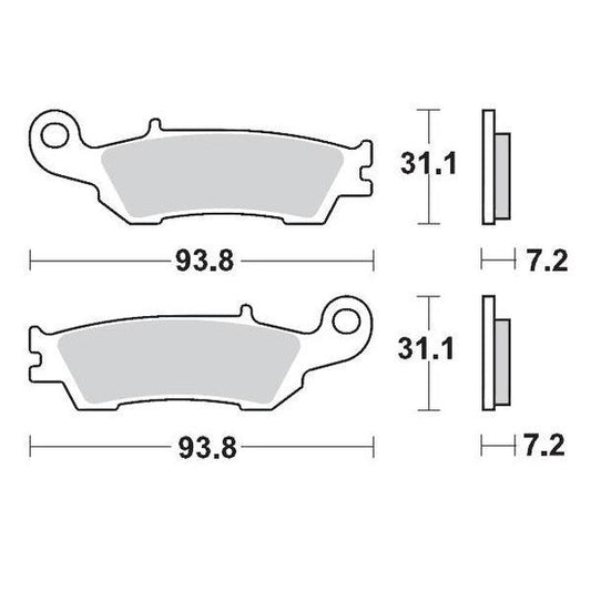 Brake Pad Racing Gp 094912