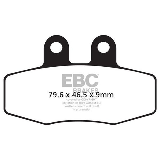 Brake Pad Fa-Series Organic FA132