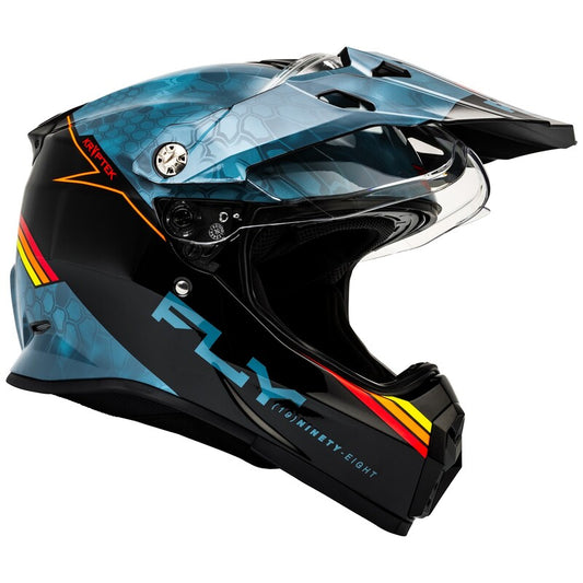 FLY RACING Trekker Kryptek Conceal Helmet - Slate/Black/Red - M