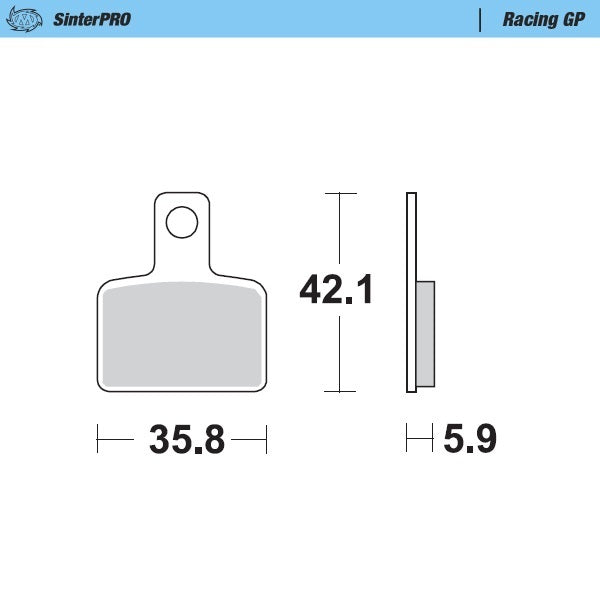 Brake Pad Racing Gp 099412