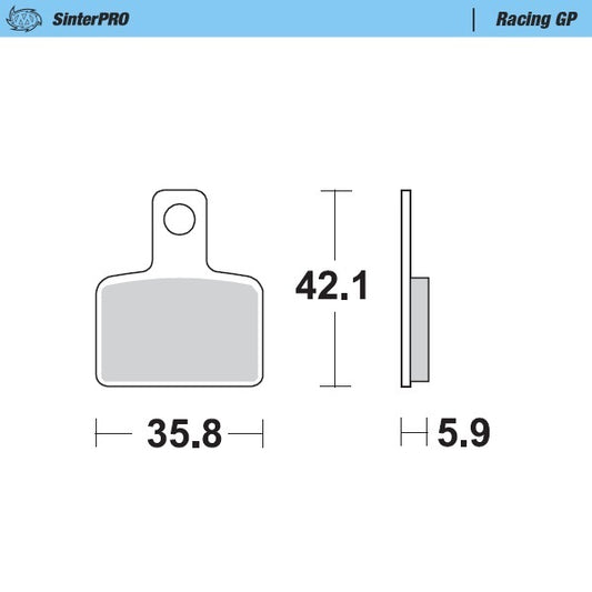 Brake Pad Racing Gp 099412
