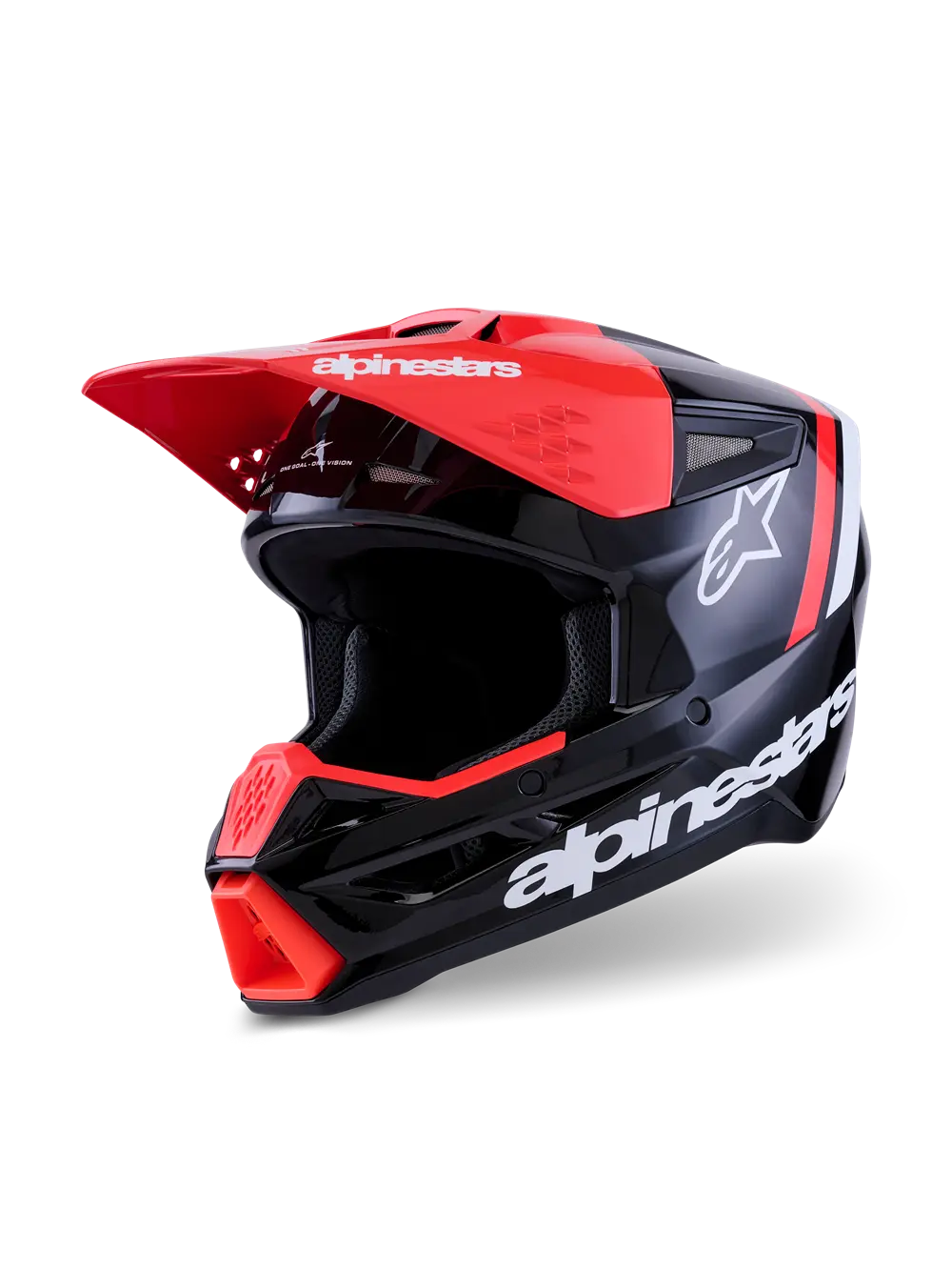 HELMET SM3 RADIUM BLK/RED/WH M
