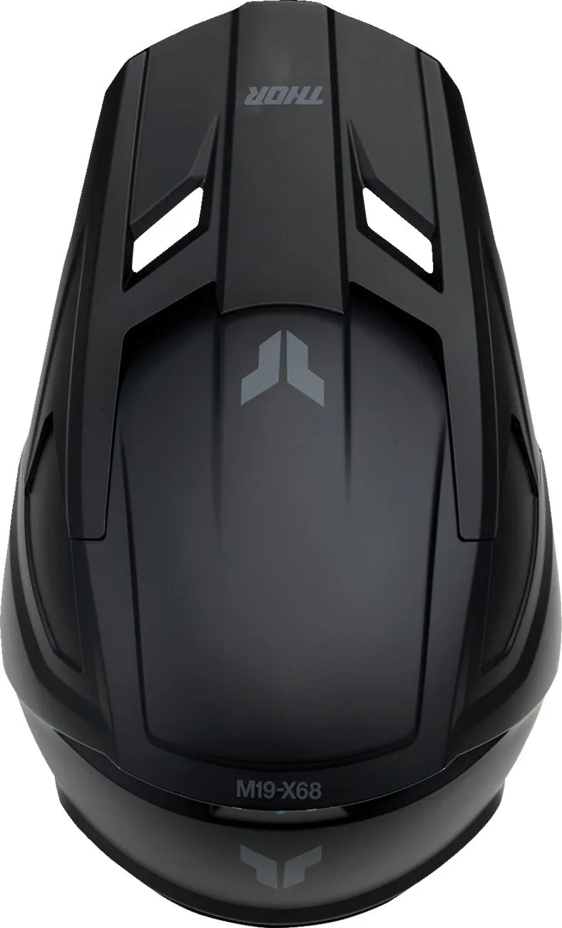 HELMET FLEET YTH BLACKOUT MATTE L