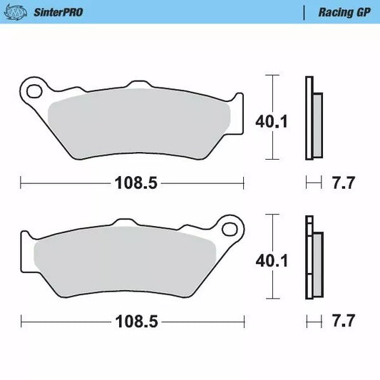 Brake Pad Racing Gp 093112