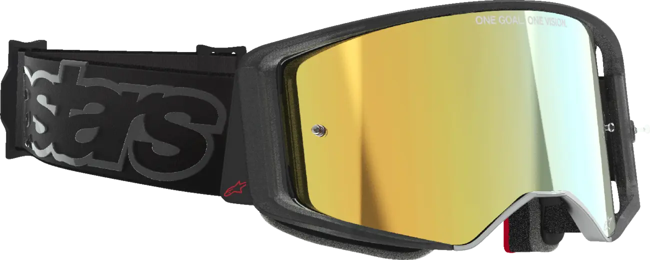 GOGGLE SUPERTECH VISTA BLACK MIRROR-GOLD