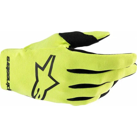 Youth Radar Gloves Hi-Viz Yellow