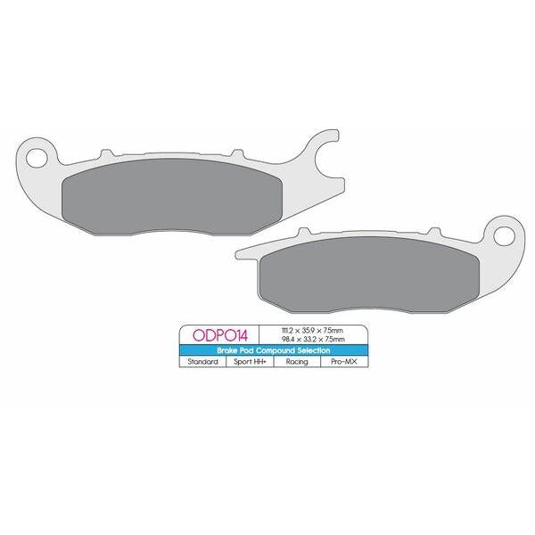 Brake Pad Hon Odp014