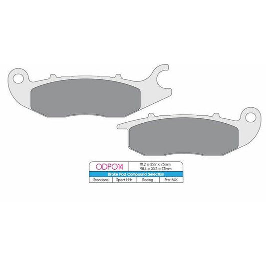 Brake Pad Hon Odp014