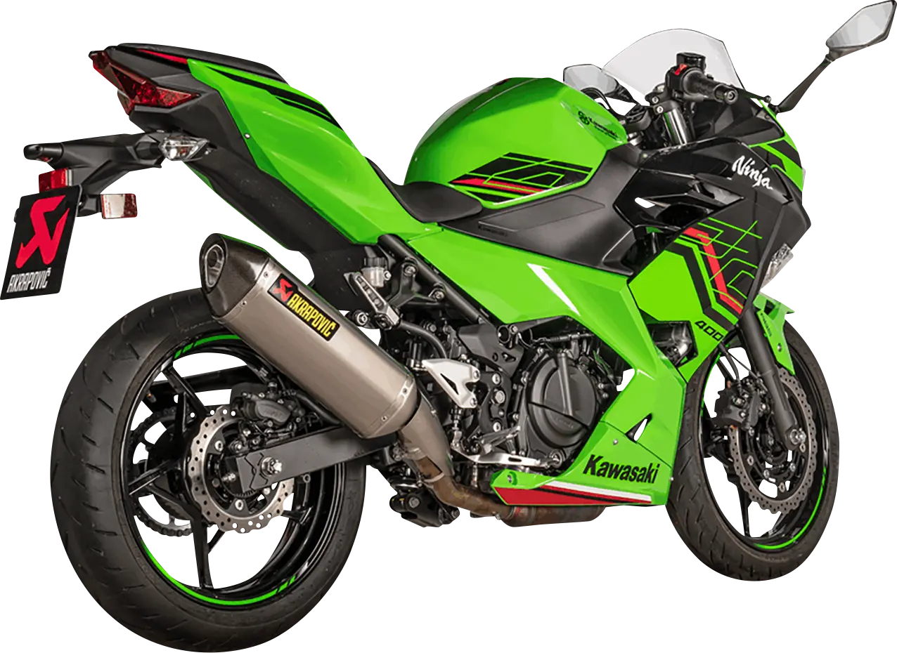 MUFFLER TI/CF NINJA 400