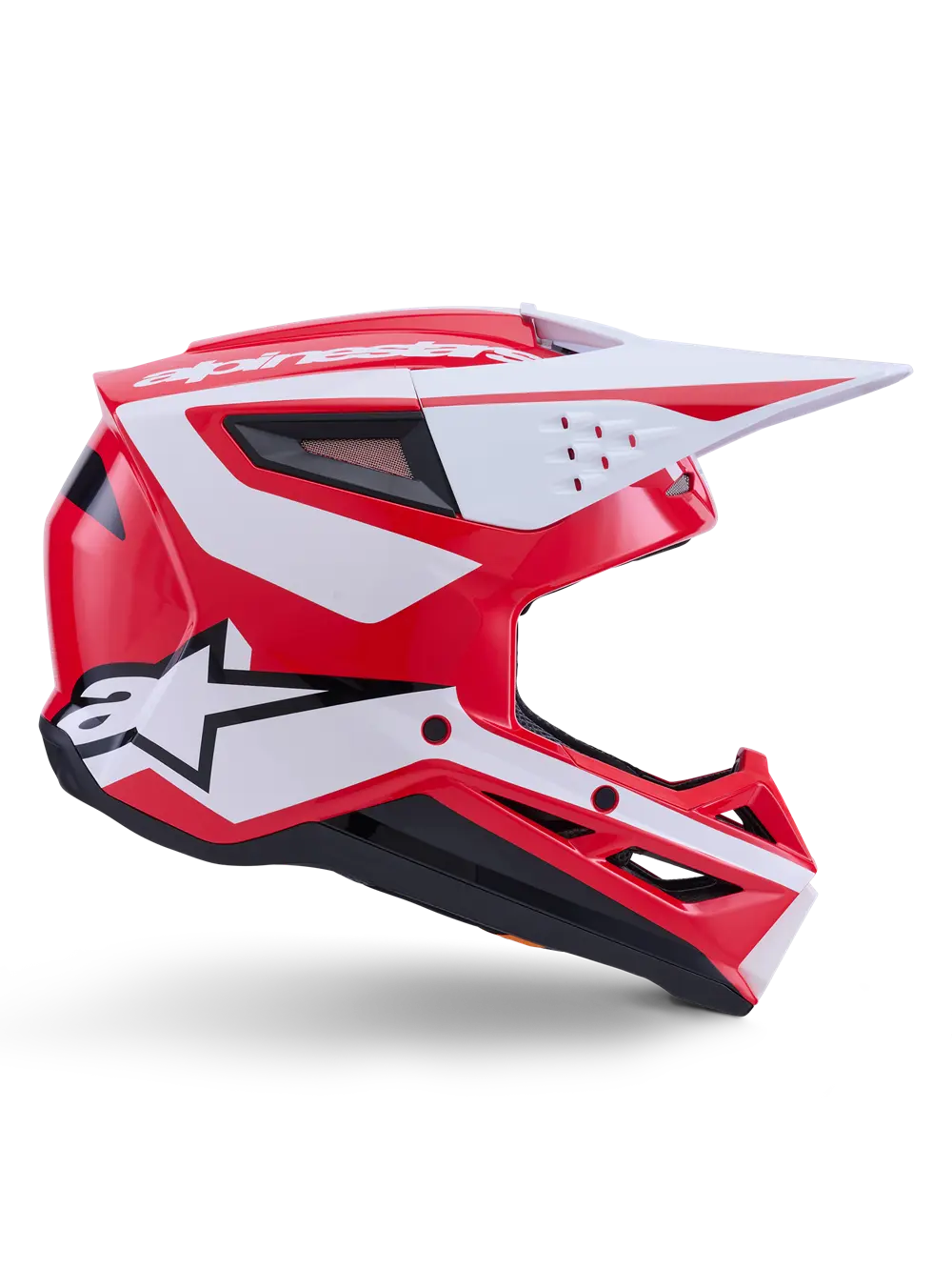 HELMET SM3 HEAT RED/WH/BLK M