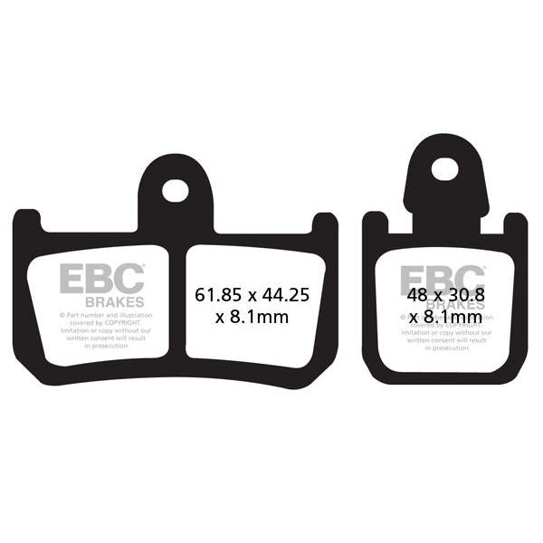 Brake Pad Fa Series Organic FA442/4