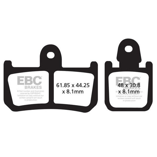Brake Pad Fa Series Organic FA442/4