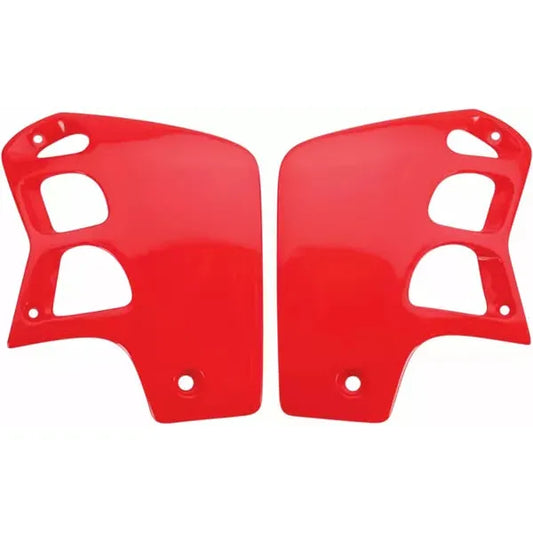 Radiator Cover Cr 500 89-00 2Red Ho02620#070