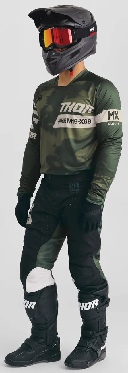 PANT LAUNCHMODE BLEACH BLACK/CAMO 30