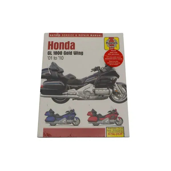 Honda Gl 1800 Goldwing Manual