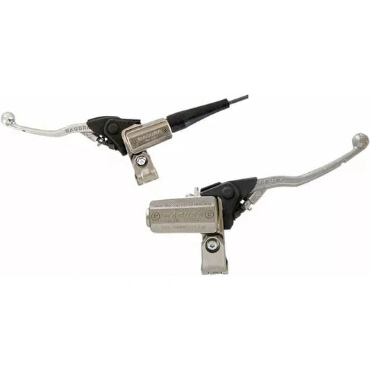 167 - Clutch Fitting  Blk  Ø9.5 Mm Oil  Lever Sil  L=146 Mm 2700183