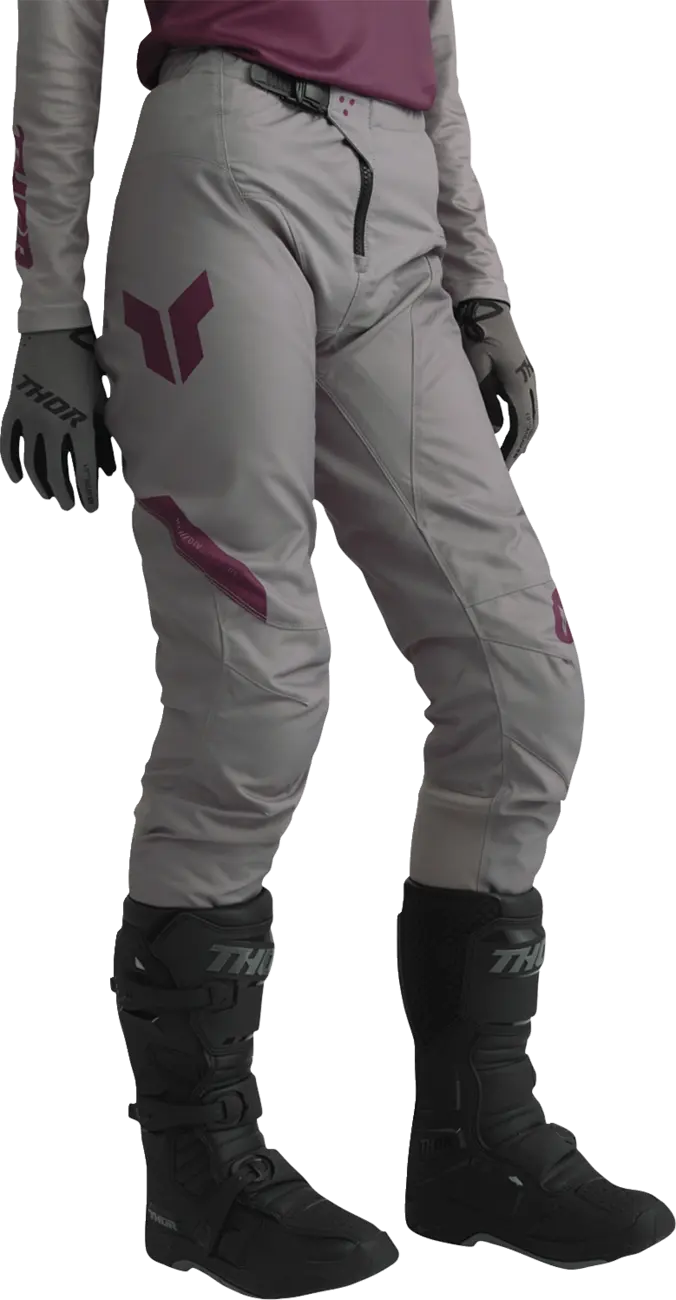PANTS WOMENS RIDEMODE MENACE PURPLE/GRAY 11/12