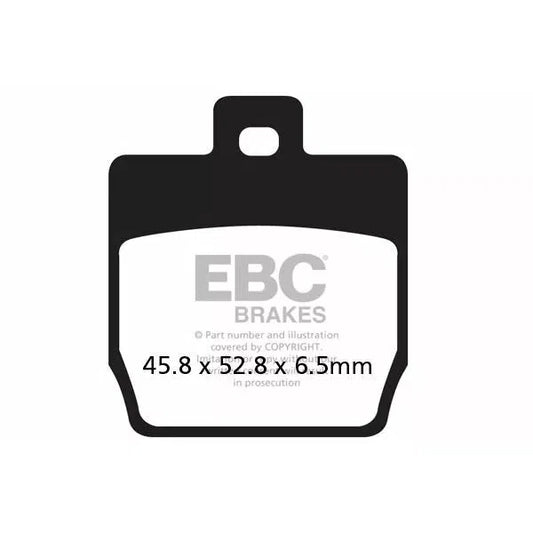 Brake Pad Sfa Series Organic SFA268